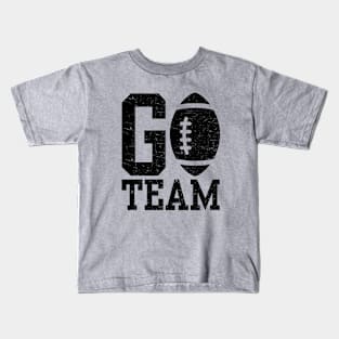 Go Team Football Kids T-Shirt